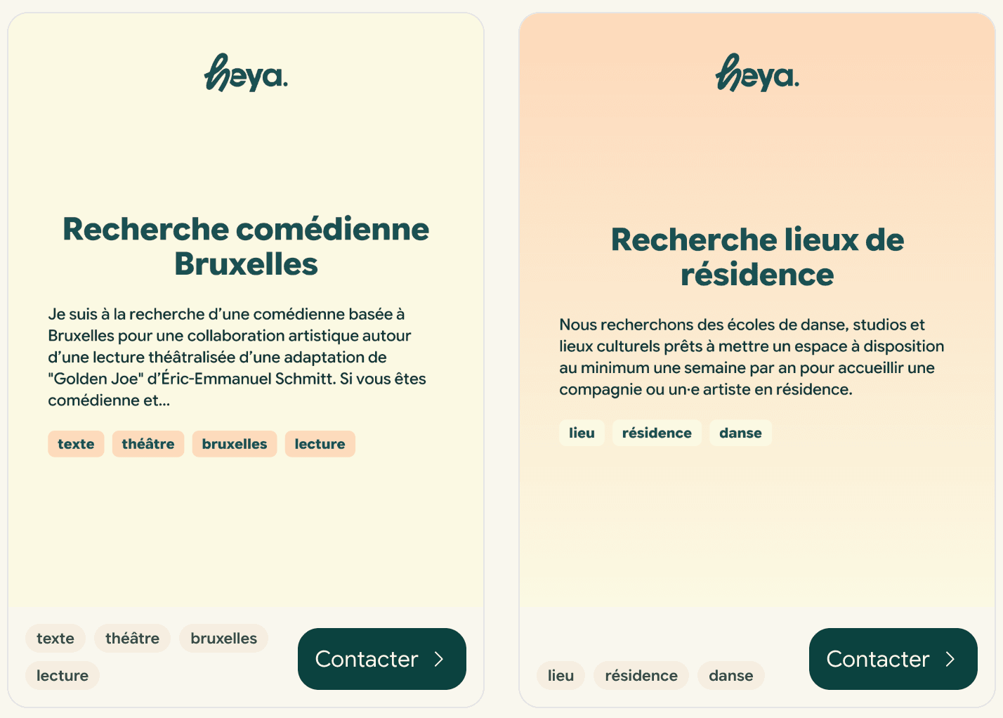 Les petites annonces